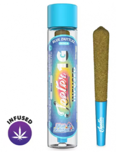 Buy Blue Zkittlez 1g Infused Pre-roll