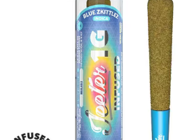 Buy Blue Zkittlez 1g Infused Pre-roll