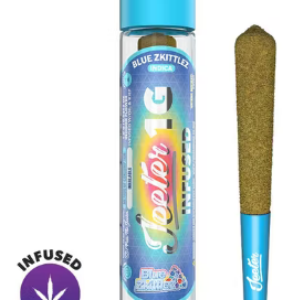 Buy Blue Zkittlez 1g Infused Pre-roll