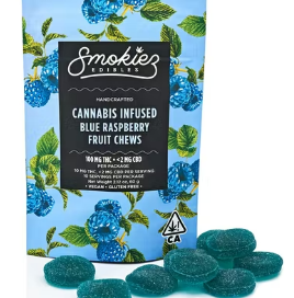 Blue Raspberry Gummies at Weedway, Sunland Tujunga, LA