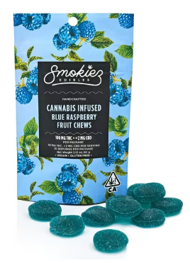 Blue Raspberry Gummies at Weedway, Sunland Tujunga, LA