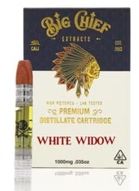 White Widow cartridge at Weedway, Sunland Tujunga, LA